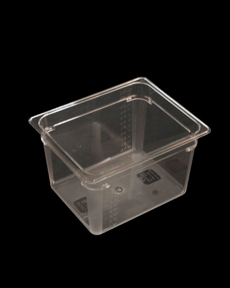 Polycarbonate pan 1/2 Half Size X 8in
