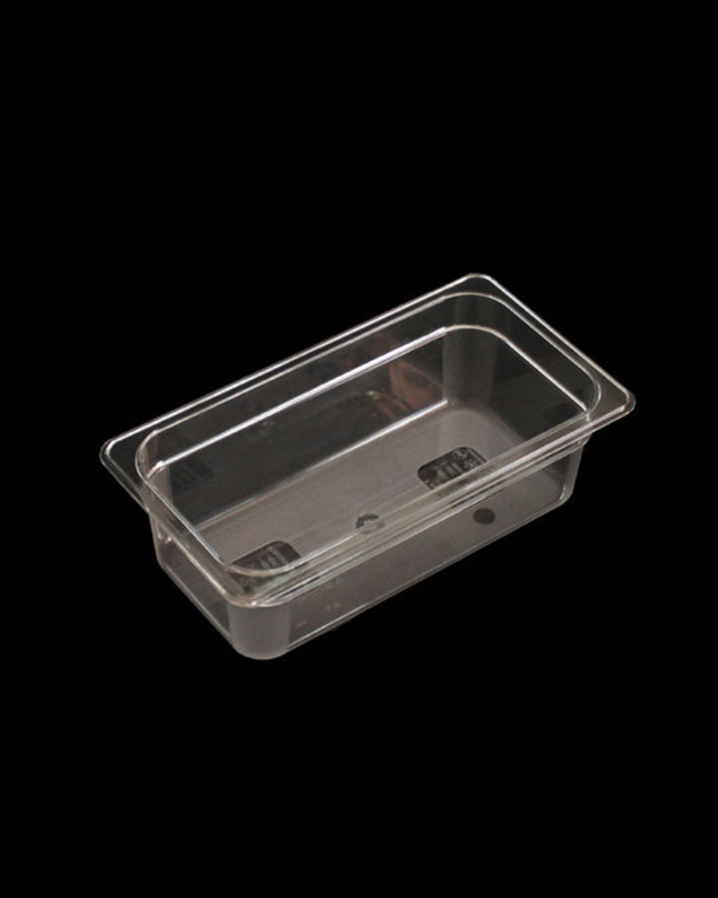 Polycarbonate pan 1/3 Third Size X 4in