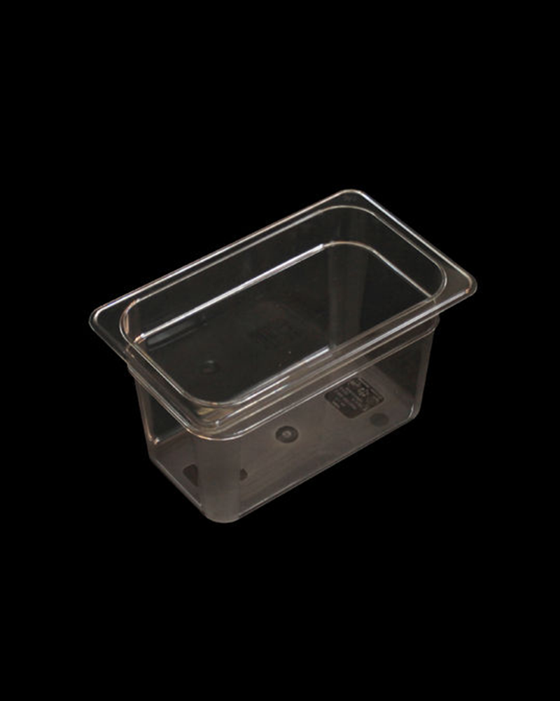 Polycarbonate pan 1/4 One fourth size X 6in
