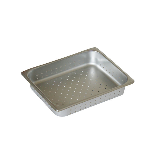 Stainless SteamTable Pan 1/2 Half Size perforated X 2in