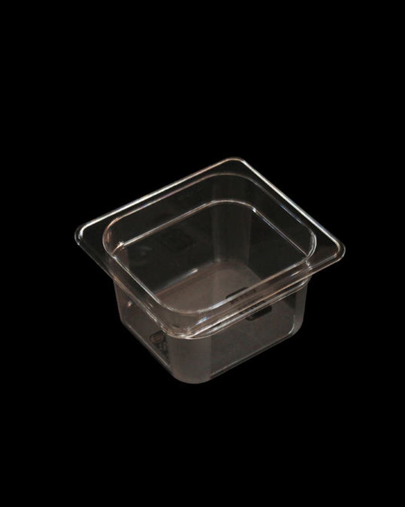 Polycarbonate pan 1/6 One sixth size X 4in