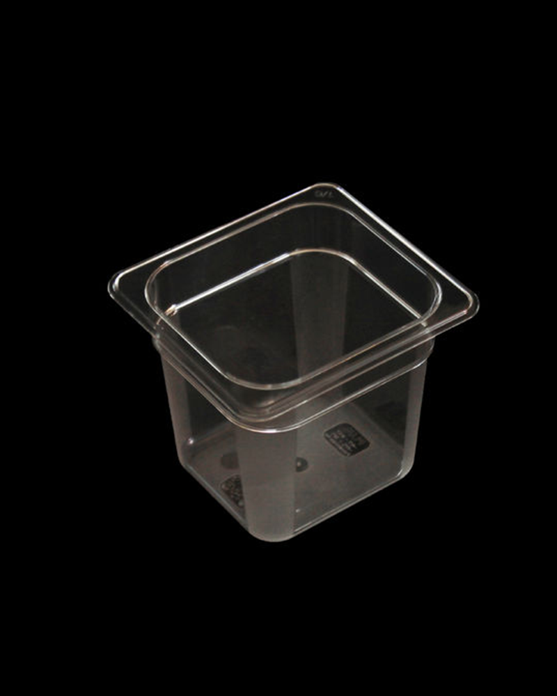 Polycarbonate pan 1/6 One sixth size X 6in