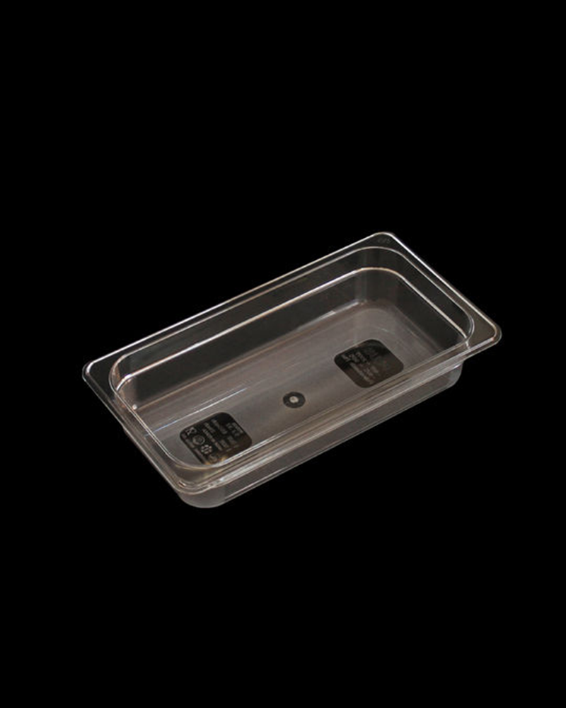 Polycarbonate pan 1/3 Third Size X 2in