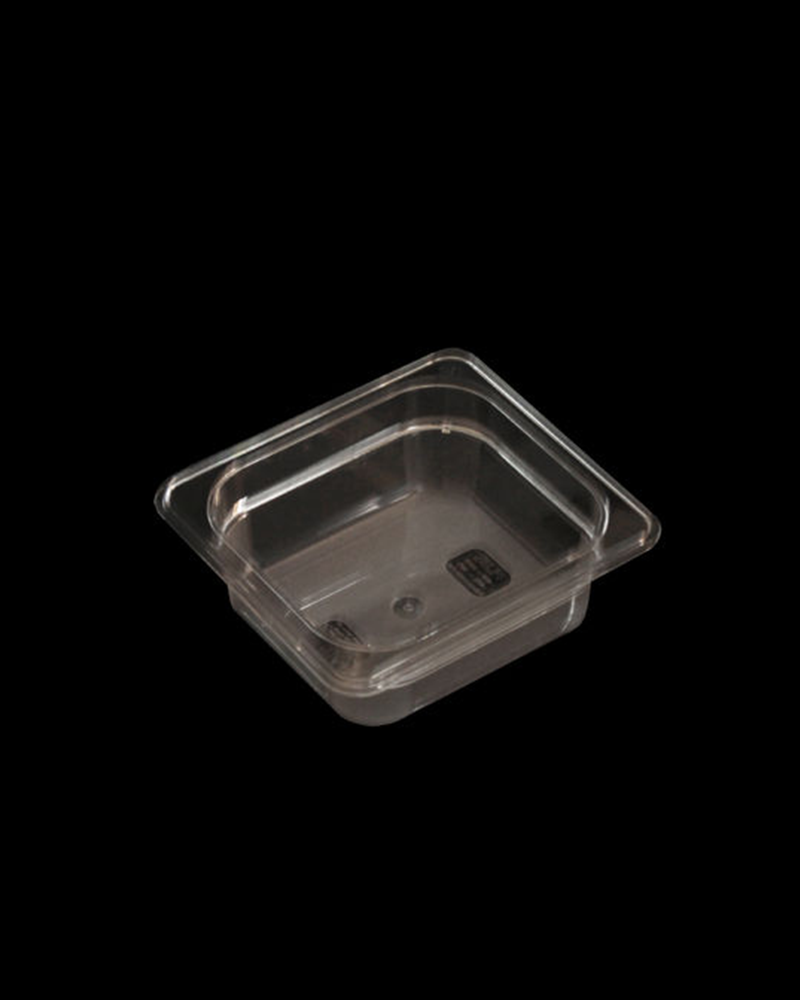 Polycarbonate pan 1/6 One sixth size X 2in